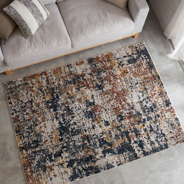 味わいのあるかすれ具合を表現できるのも、高密度ウィルトン織りならでは