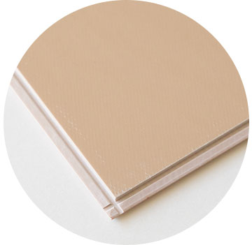 接着剤不要の置くだけはめ込みタイプ