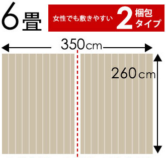 江戸間6畳2梱包