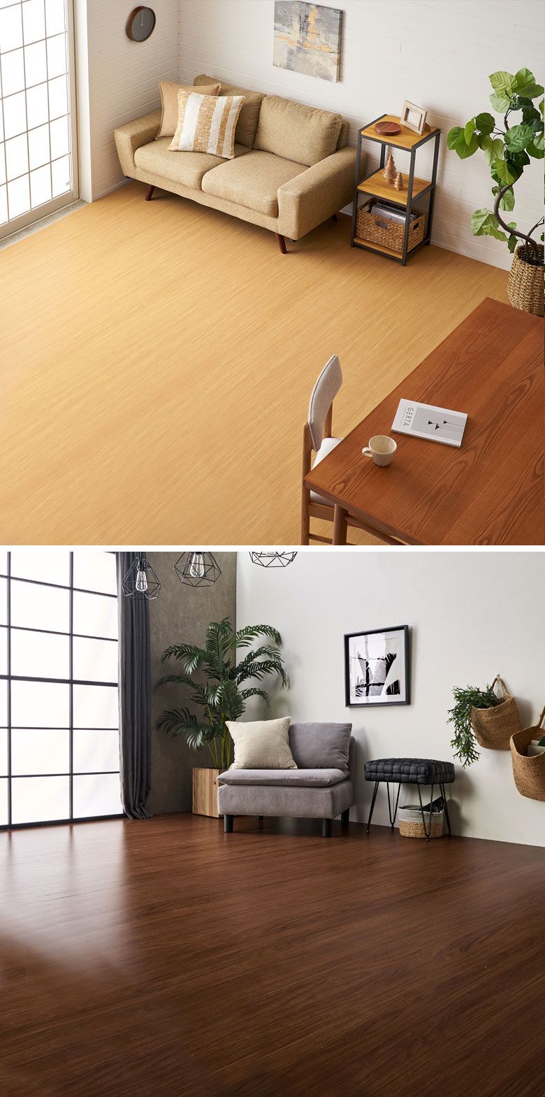 ウッドカーペット施工完了