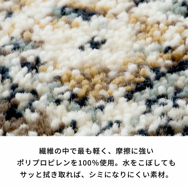 ラグ ラグマット 約100×140cm オリエンタル柄 ウィルトン織り | DIY床