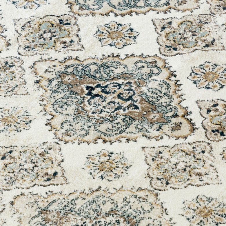 ふっかり！ウィルトン織 民族柄 高密度 ラグ 200×250cm-122001