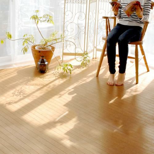 コルクカーペット 団地間6畳 カラー：オーク フローリング おしゃれ マット コルクカーペット 団地間6畳 カラー：オーク フローリング おしゃれ マット