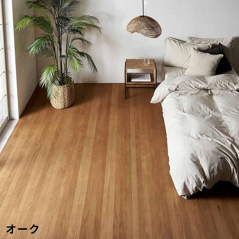 コルクカーペット 団地間4.5畳 カラー：ナチュラル 送料込 消臭 抗菌 1梱包タイプ】JS-500シリーズ団地間4.5畳用コルクカーペット約243x245cm