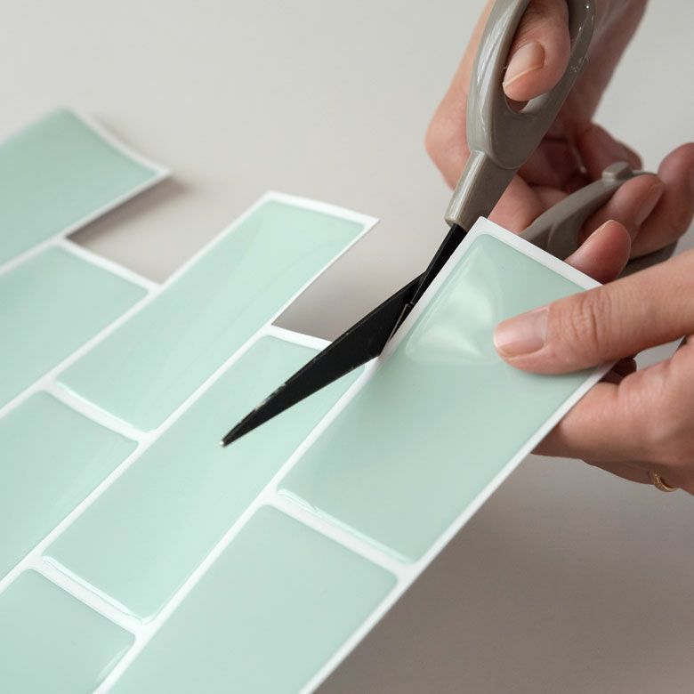 サブウェイタイルシール Aタイプ 8枚入り メトロ モザイクタイル