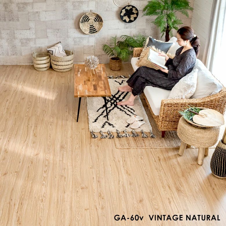 敷くだけ簡単 ヴィンテージ感漂う、おしゃれな団地間4.5畳用