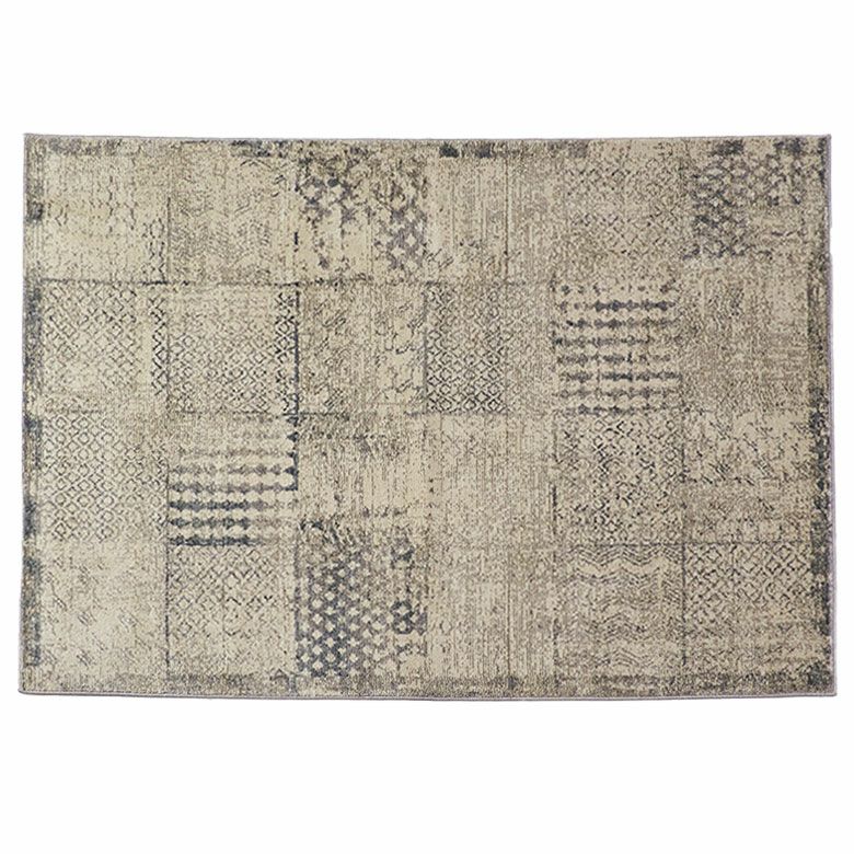 ペルシャ風パッチワークラグ 133×190cm ウィルトン織 ホットカーペット