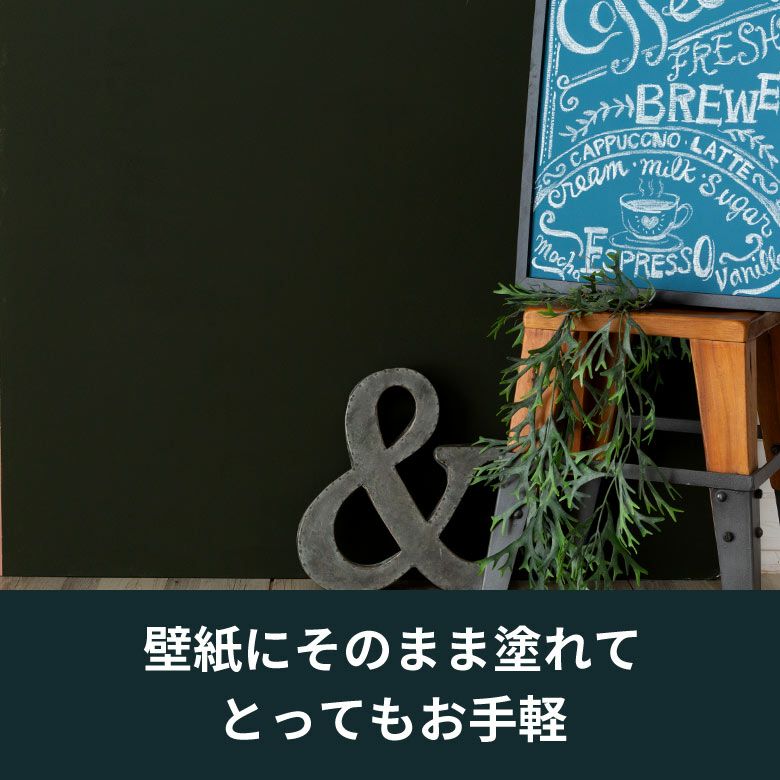 水性塗料 ペンキ 道具セット 室内 壁紙 天井 2kg 約14平米 アース