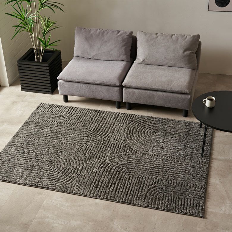 ラグカーペットラグマットラグカーペットオシャレ130×190cmウィルトン織ラグソファ下ラグ床暖房対応オールシーズンホットカーペット1.5畳絨毯リビングラグシンプルリビングインテリア西海岸インテリアサーフスタイルカリフォルニアスタイル[eg84337]